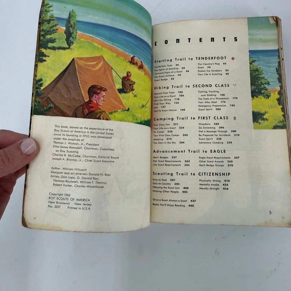 Vintage Book - Boy Scout Handbook